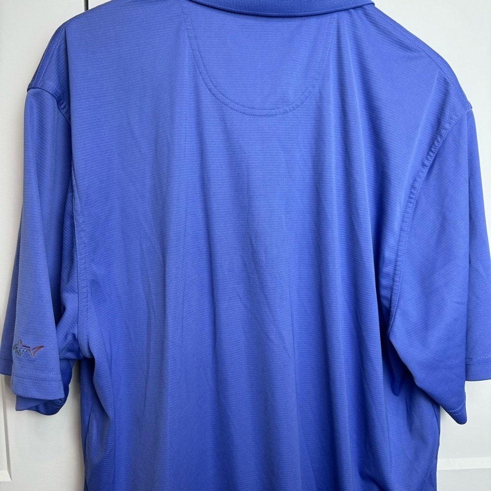 Greg Norman Men's Play Dry Polo Golf Shirt Size XL Blue - Picture 4 of 7